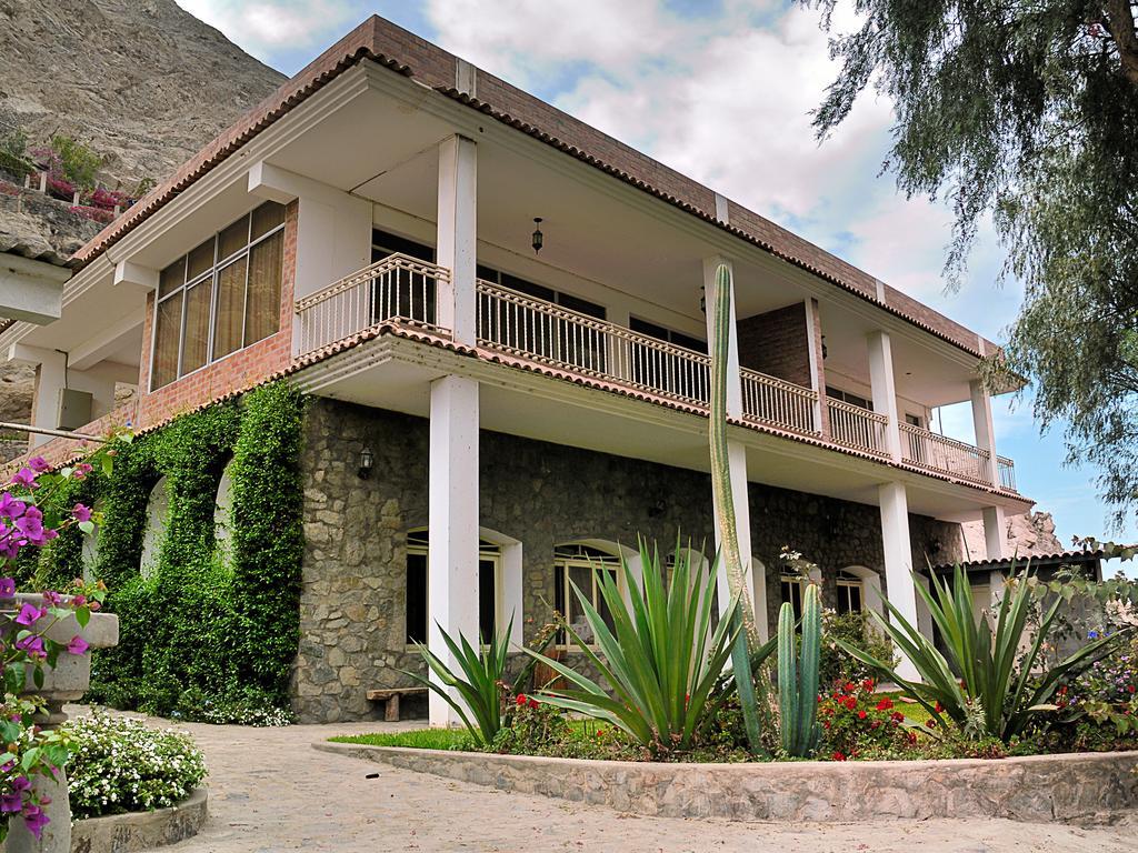Guizado Portillo Hacienda & Resort Lunahuaná Eksteriør billede
