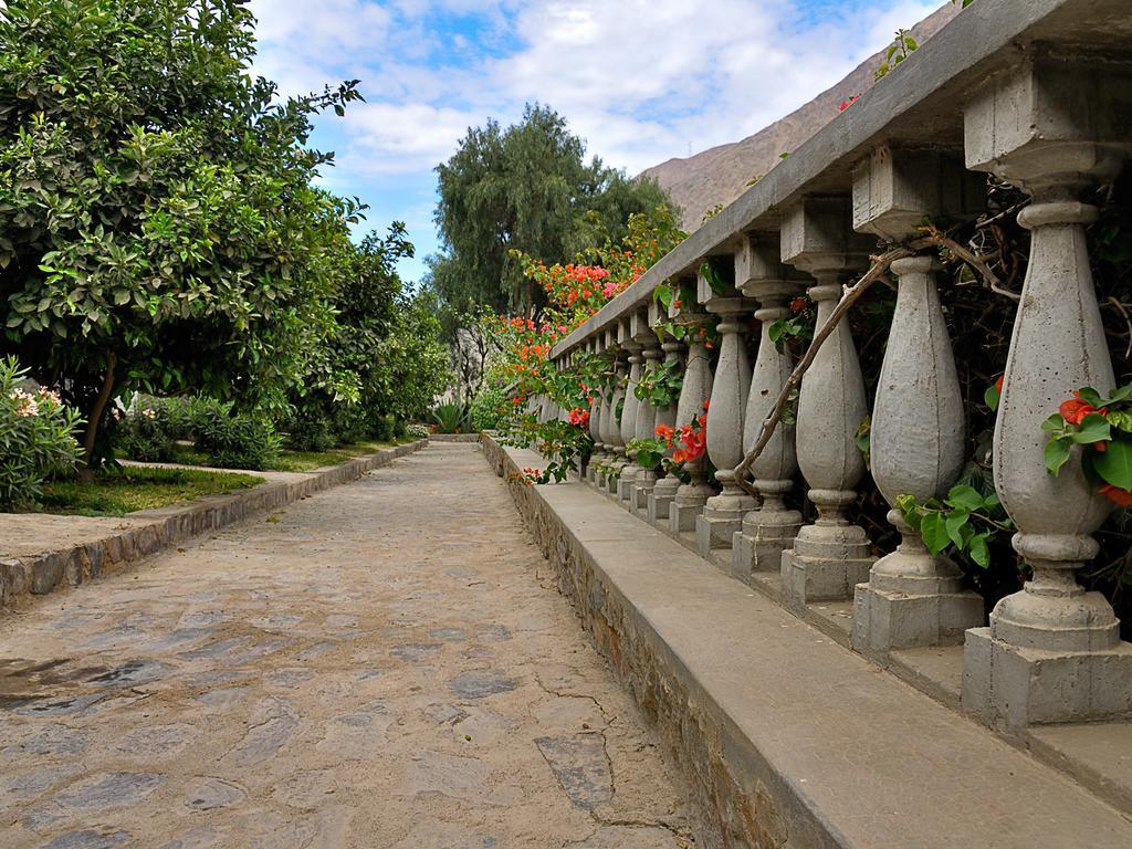 Guizado Portillo Hacienda & Resort Lunahuaná Eksteriør billede